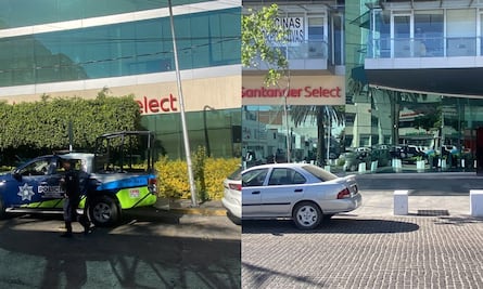 Frustran intento de robo en Santander de Avenida Juárez; cuatro sospechosos huyen