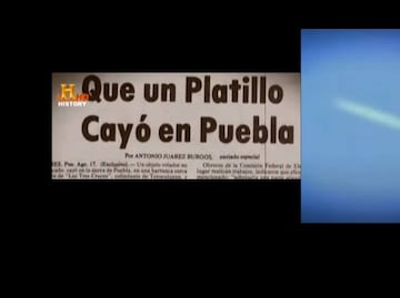 El ovni que se estrelló en Puebla en 1977