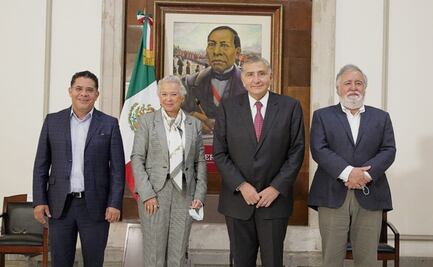 Olga Sánchez sale de Segob con la satisfacción de haber cumplido