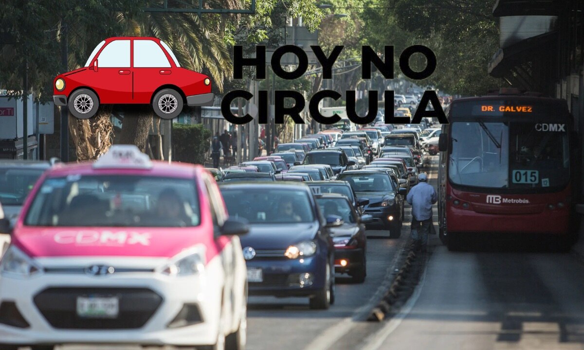 Hoy No Circula este miércoles 29 de mayo en CDMX y EDOMEX| Foto: Producción El Universal