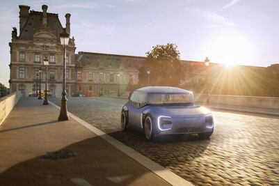 Volkswagen presentó prototipo de autos eléctricos autónomos del futuro