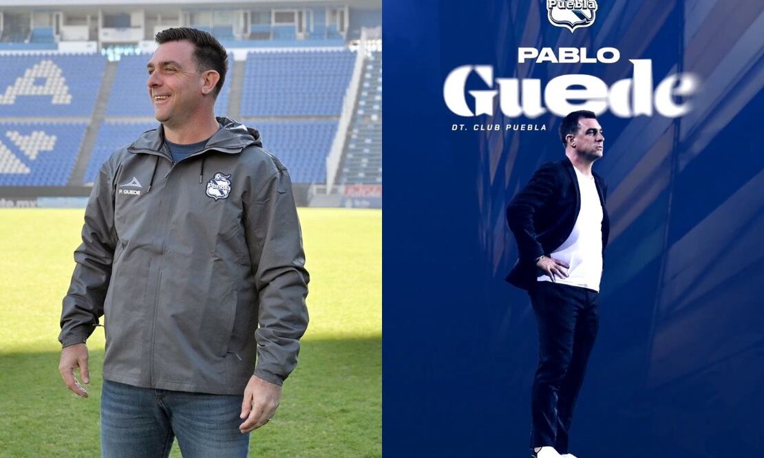 Pablo Guede es el nuevo DT del Club Puebla / Foto: Redes Sociales