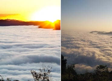 Dónde ver el mar de nubes en Puebla
