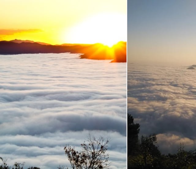 Dónde ver el mar de nubes en Puebla