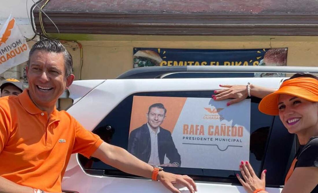 El candidato Rafael Cañedo recorrió la colonia Pino Suárez | Foto: Factor Radio Puebla