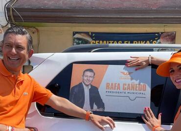 Rafael Cañedo recorrió la colonia Pino Suárez y dialogó con los habitantes