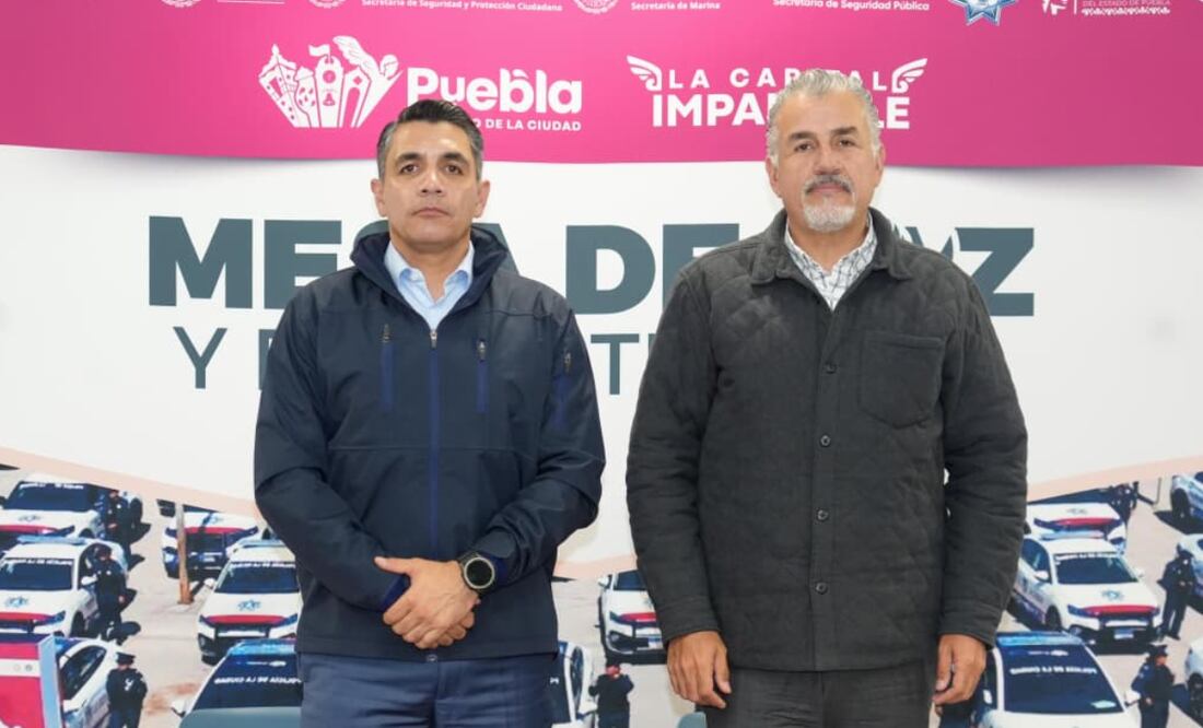 La SSC se mantiene como una institución de primer nivel, por su calidad y profesionalismo: Félix Pallares | Foto: Ayuntamiento de Puebla.