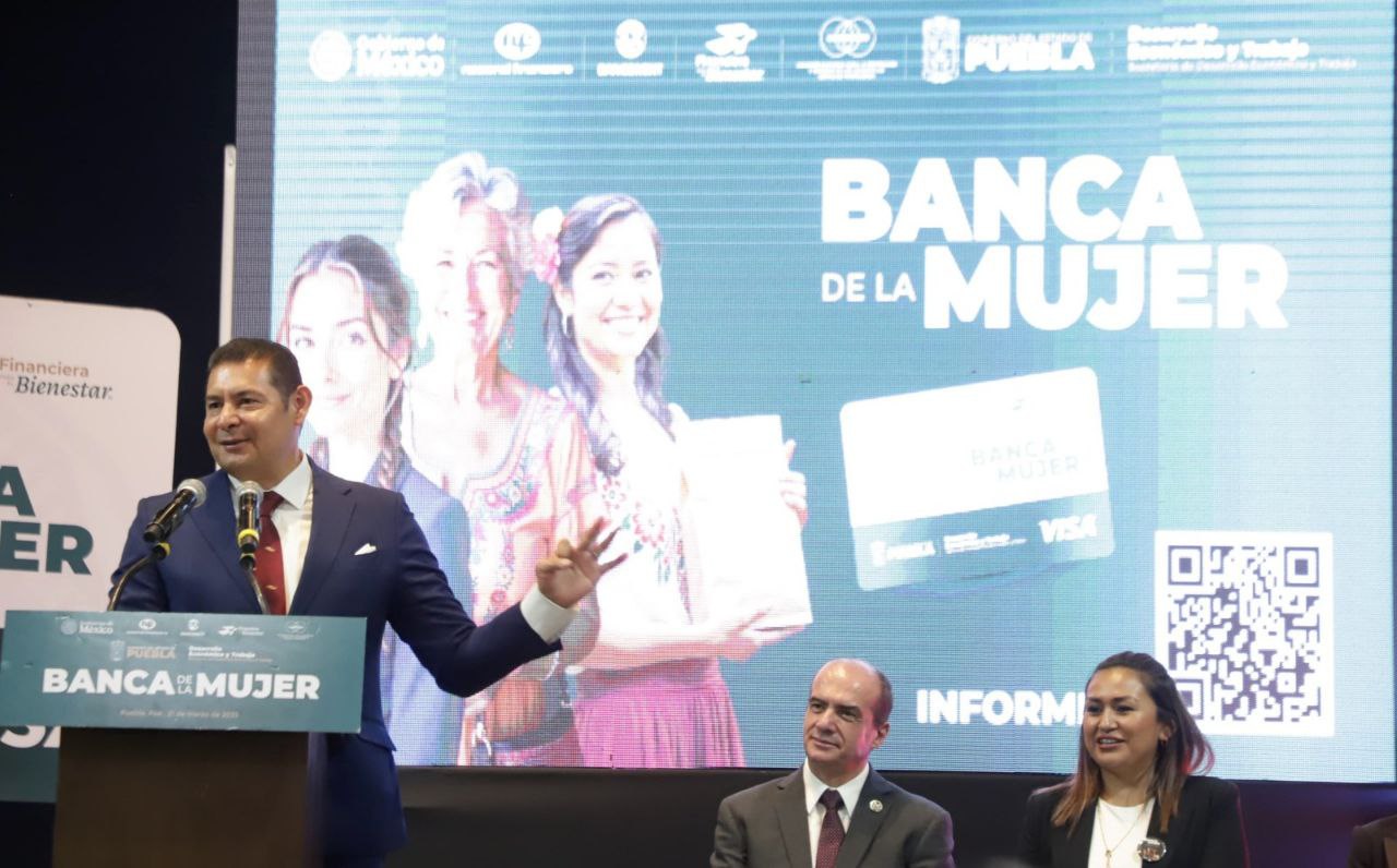Gobierno de Puebla dará microcréditos a través de la Banca de la Mujer | Foto: Gobierno del estado de Puebla