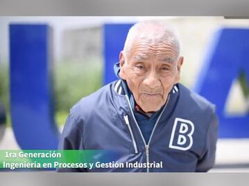 ¡Graduado! A los 84 años, Don Felipe se convierte en ingeniero
