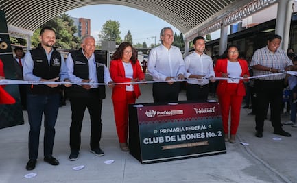 Inaugura Pepe Chedraui techado escolar en la Primaria Club de Leones