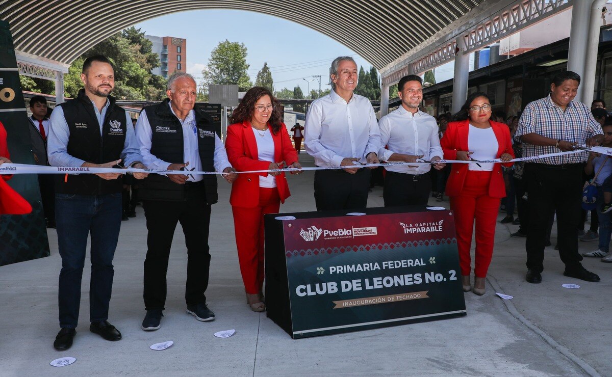 Inaugura Pepe Chedraui techado escolar en la Primaria Club de Leones