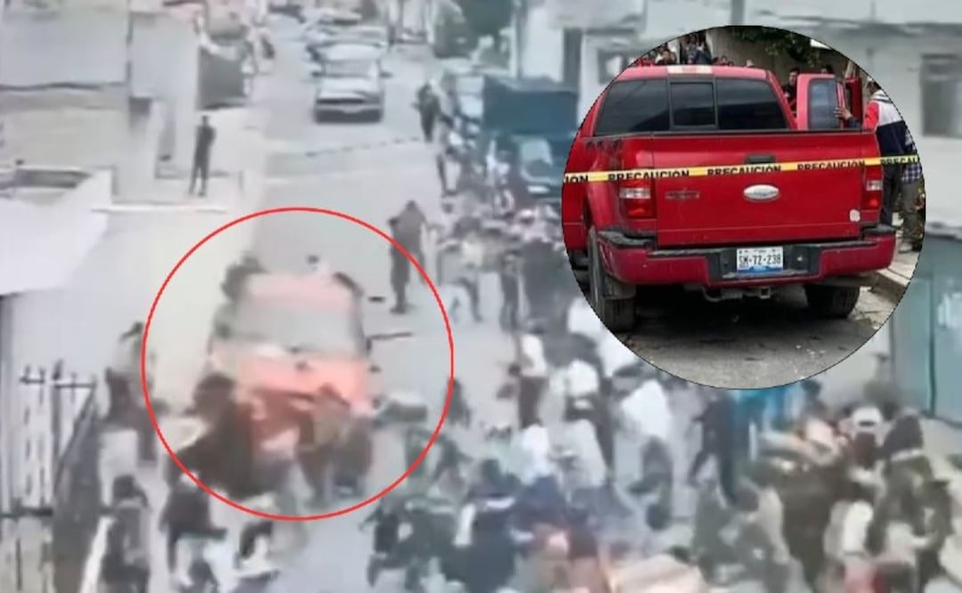 Personas atropelladas en cortejo fúnebre, en Tepeaca / Foto: Captura Redes Sociales / Diario Cambio