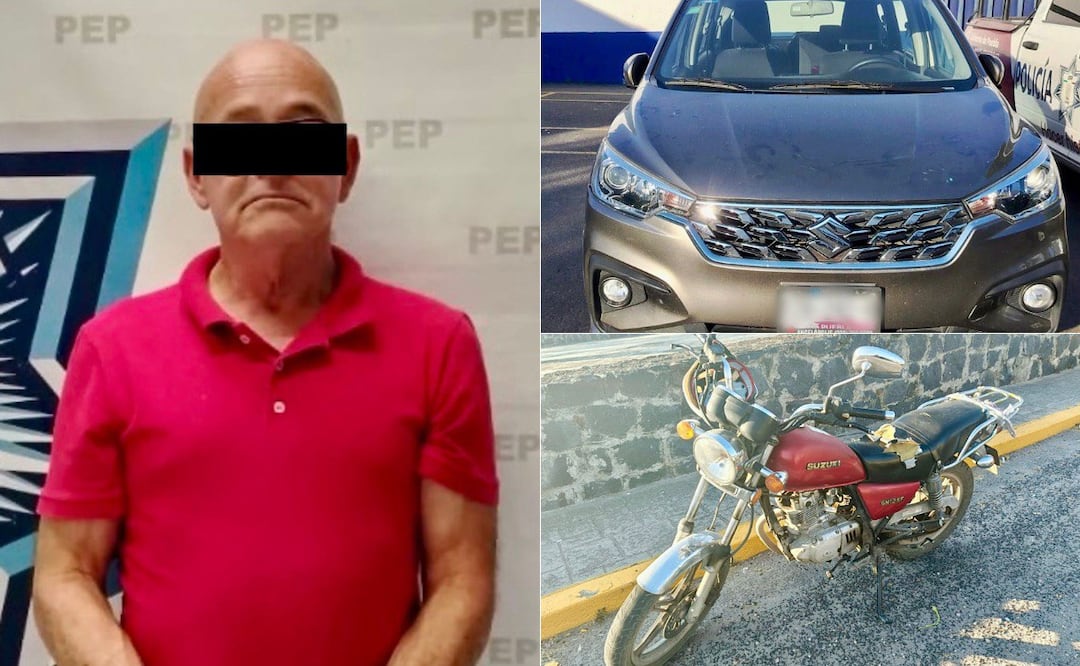 Un hombre de 67 años fue detenido tras disparar contra un motociclista | Foto: SSP Estatal