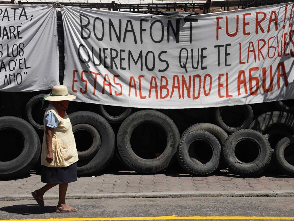 Conflicto Bonafont en Puebla: advierte gobierno aplicación de la ley