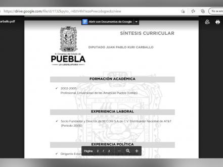 Diputados locales mienten sobre su preparación académica