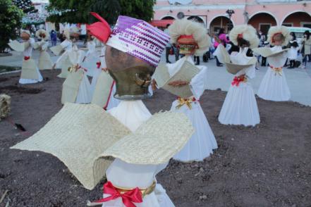 Conoce el nacimiento monumental en Huaquechula