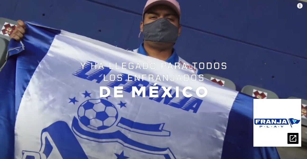 Club Puebla lanza Franja Play, una plataforma con contenidos exclusivos para fanáticos