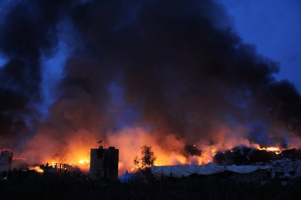 El fuego en Puebla ha afectado 210.46 hectáreas | Foto: EsImagen