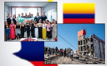10 universitarios de Puebla están en Colombia: así se encuentran tras sismo de 7.4
