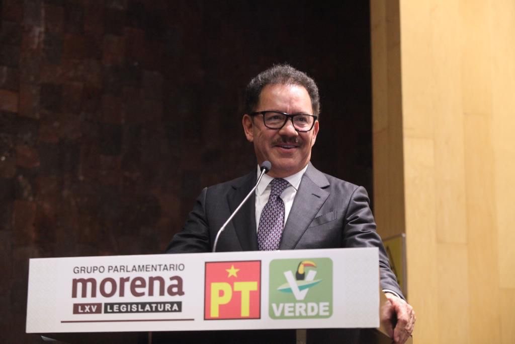 Nacho Mier habló sobre la Reunión Plenaria de los diputados de Morena | Foto: Especial
