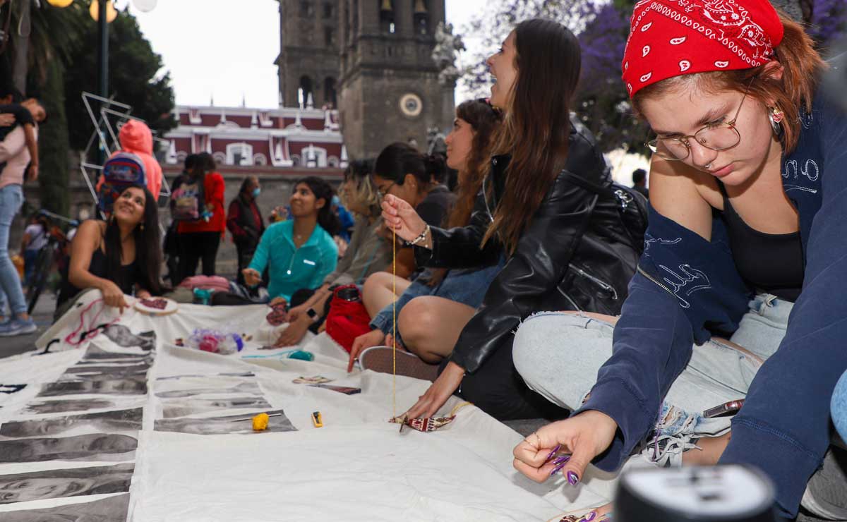 BORDADA COLECTIVA POR DESAPARECIDOS