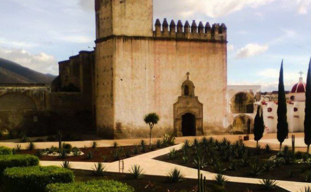Así es wl ex convento de San Francisco de Asís en Tepeaca | Foto: Instagram fotografía zasy