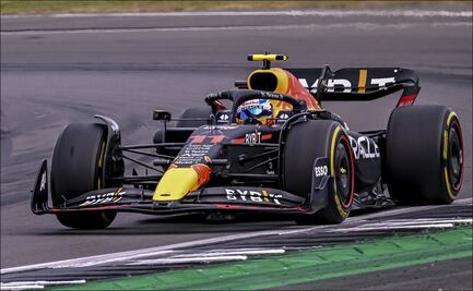 ¡Hazaña de Checo Pérez! Sube al podio en un dramático Gran Premio de Gran Bretaña