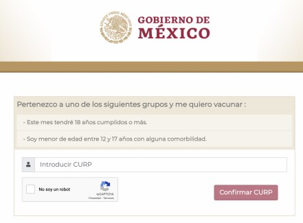  Vacuna para menores de 12 a 17 años con comorbilidades inicia el 8 de noviembre