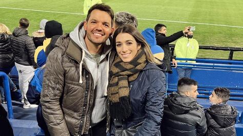 Nicolás Larcamón asiste a partido de Boca Juniors; ¿busca refuerzos para el Puebla?