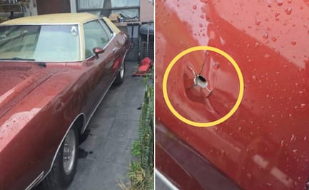 Tirador de la Vía Atlixcáyotl vuelve a atacar, ahora baleó un auto por el CCU