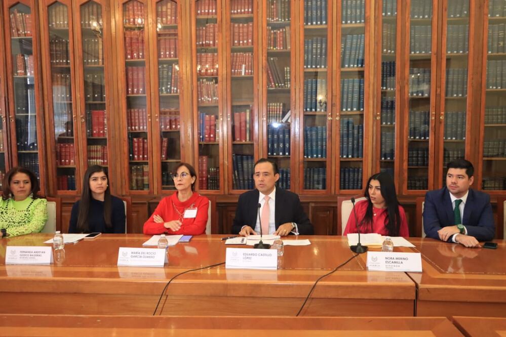 Este jueves se llevó a cabo el encuentro en la sede del Congreso de Puebla | Foto Congreso del Estado de Puebla