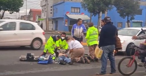 Muere adulto mayor atropellado en la Santa María