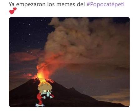 Popocatépetl desata memiza 