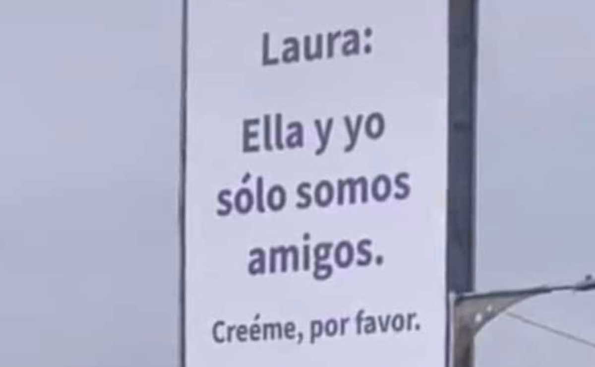 El desenlace de Laura y Javier: revelan quién está detrás de los espectaculares