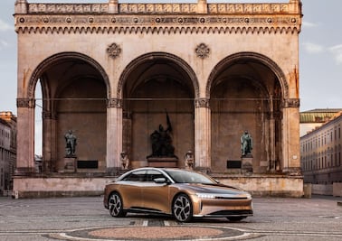 Así funciona el sistema de carga eléctrico del Lucid Air