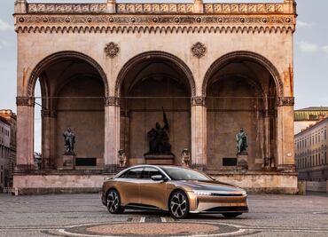 Así funciona el sistema de carga eléctrico del Lucid Air