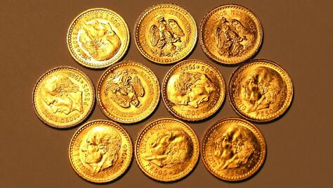 La moneda de oro que puedes comprar si ahorras 15 pesos diarios durante un año