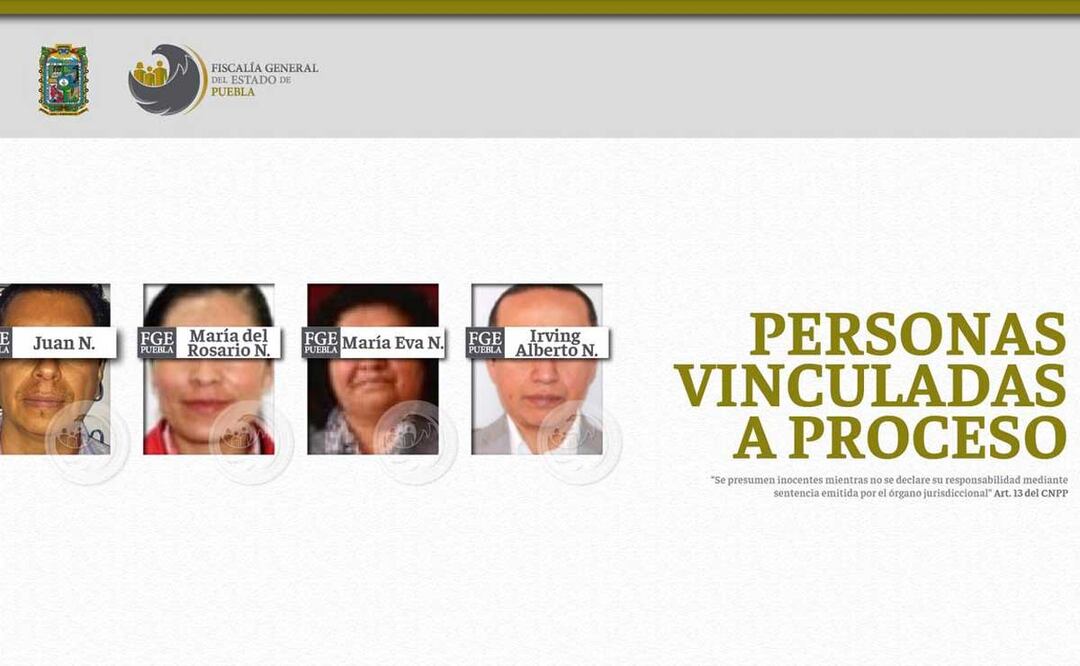 A los ex servidores públicos de Chalchicomula de Sesma se les imputó el delito de ejercicio indebido de funciones | Foto: FGE Puebla