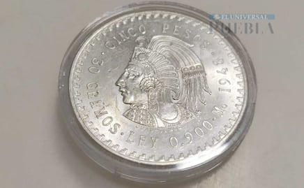 Cuánto vale un Cuauhtémoc, la moneda de 5 pesos con más plata que se hizo en México