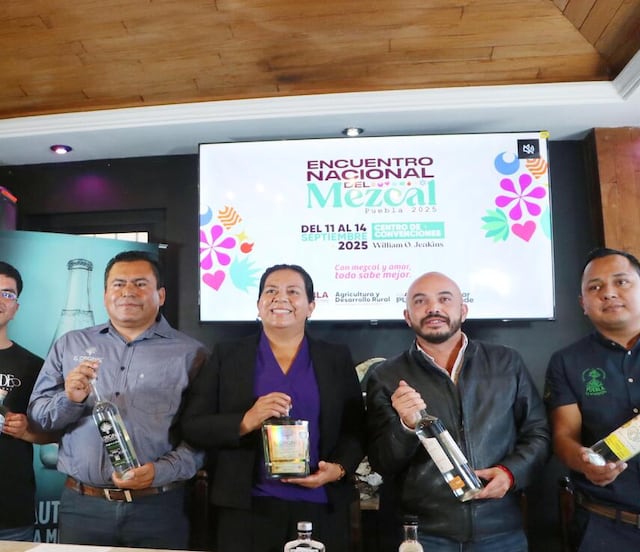 Puebla será sede del Encuentro Nacional de Mezcal 2025