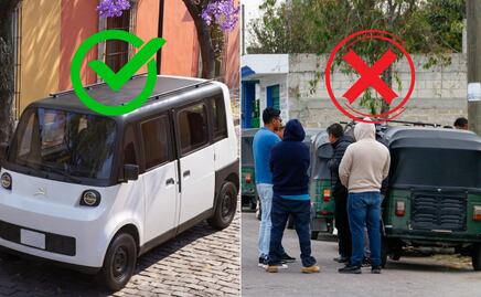 Planean cambiar mototaxis por autos eléctricos Olinia