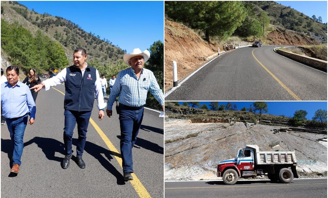 "Solo es la primera fase, vamos a conectar dos polos de desarrollo con 100 km de carreteras", afirmó Alejandro Armenta | Foto: Gobierno del Estado