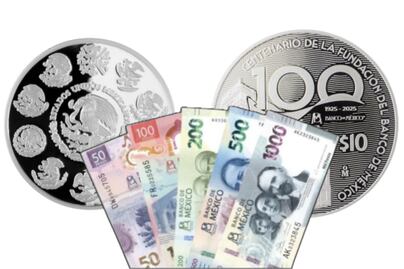 Banxico celebra 100 años: conoce el precio de su moneda de plata conmemorativa