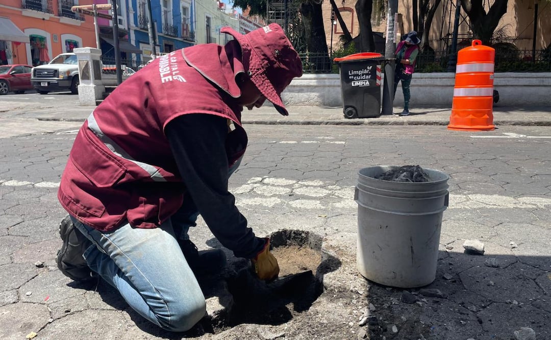Alista Gobierno de Pepe Chedraui vialidades del Centro Histórico previo a la Procesión de Viernes Santo | Foto: Ayuntamiento de Puebla.