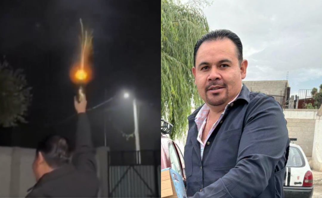 Marco Antonio Huesca se grabó haciendo disparos al aire | Foto: RRSS