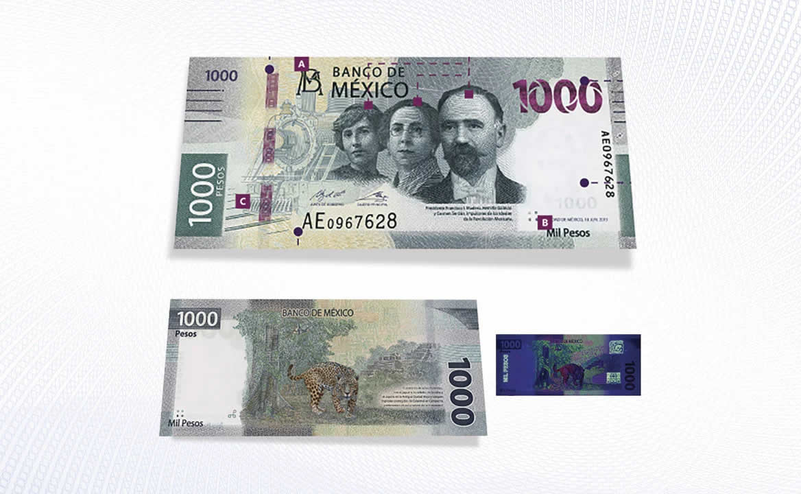 Billete de 1000 pesos ya solo tiene 44% del valor que tenía en 2012
