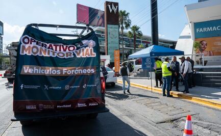 Inician operativo en Vía Atlixcáyotl, ya multaron al primero con placas de Tlaxcala