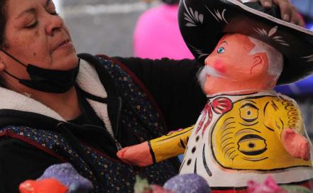 Corpus Christi en Puebla. El Día de los Panzones y las Mulas