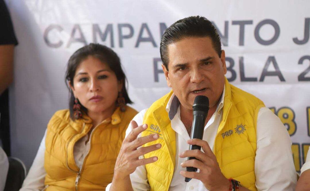 Silvano Aureoles está de visita en Puebla | Foto: agencia Es Imagen para El Universal Puebla