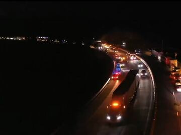 Fuerte accidente en la autopista México-Puebla provoca largas filas en ambos sentidos